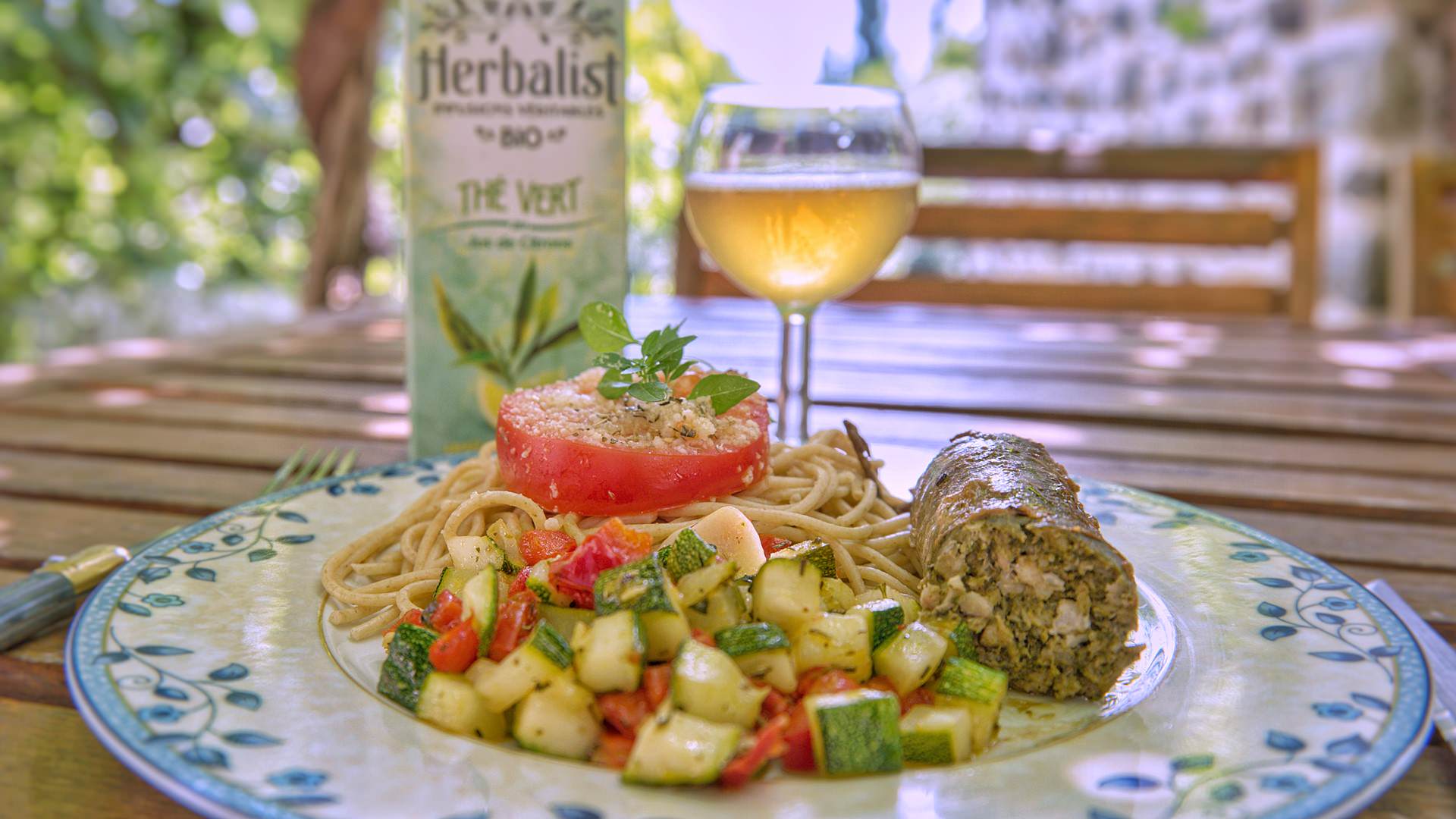 Au Portaou - Table d'hôtes - Plat Principal - Produits biologiques et régionaux