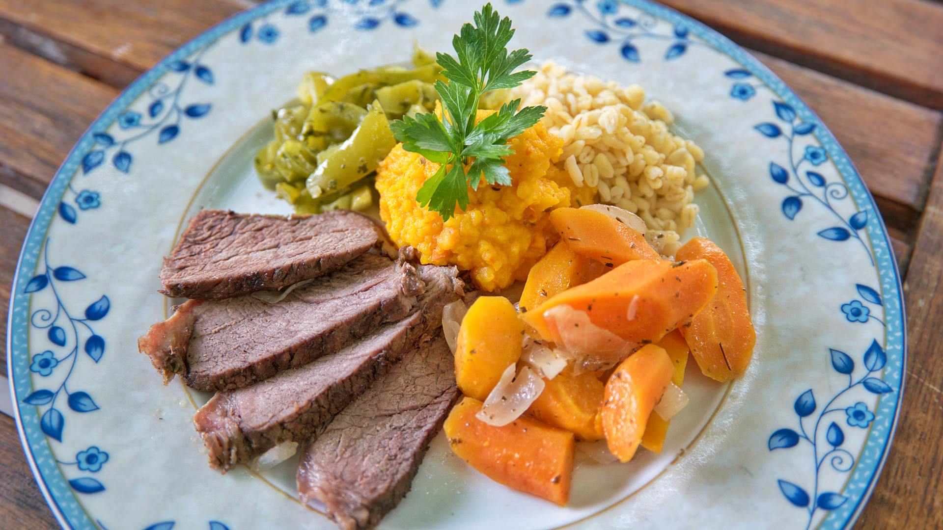 Au Portaou - Table d'hôtes - Plat Principal - Produits biologiques et régionaux